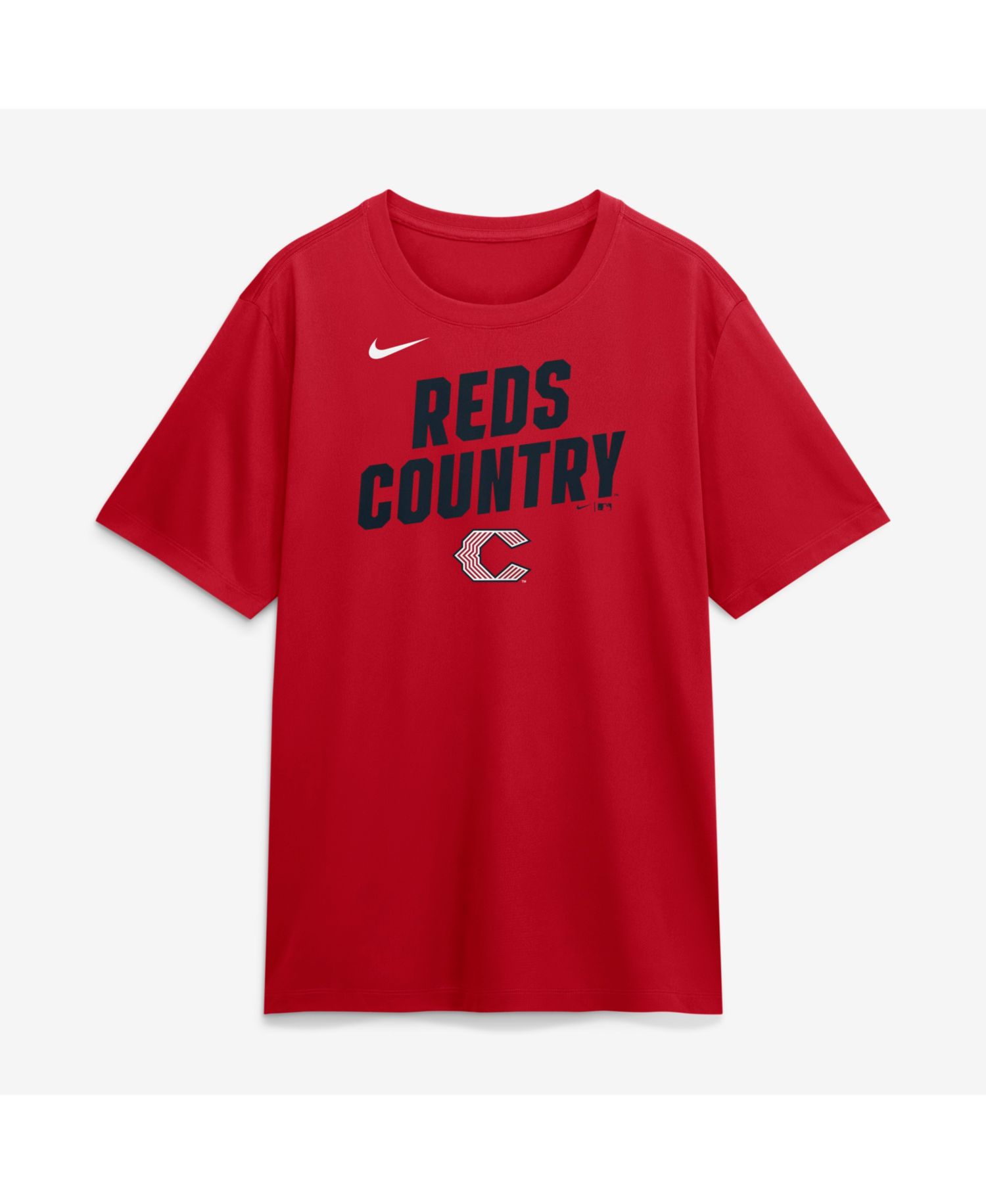 Men's Red Cincinnati Reds 2026 City Connect Team Phrase Script Dri-FIT T-Shirt
