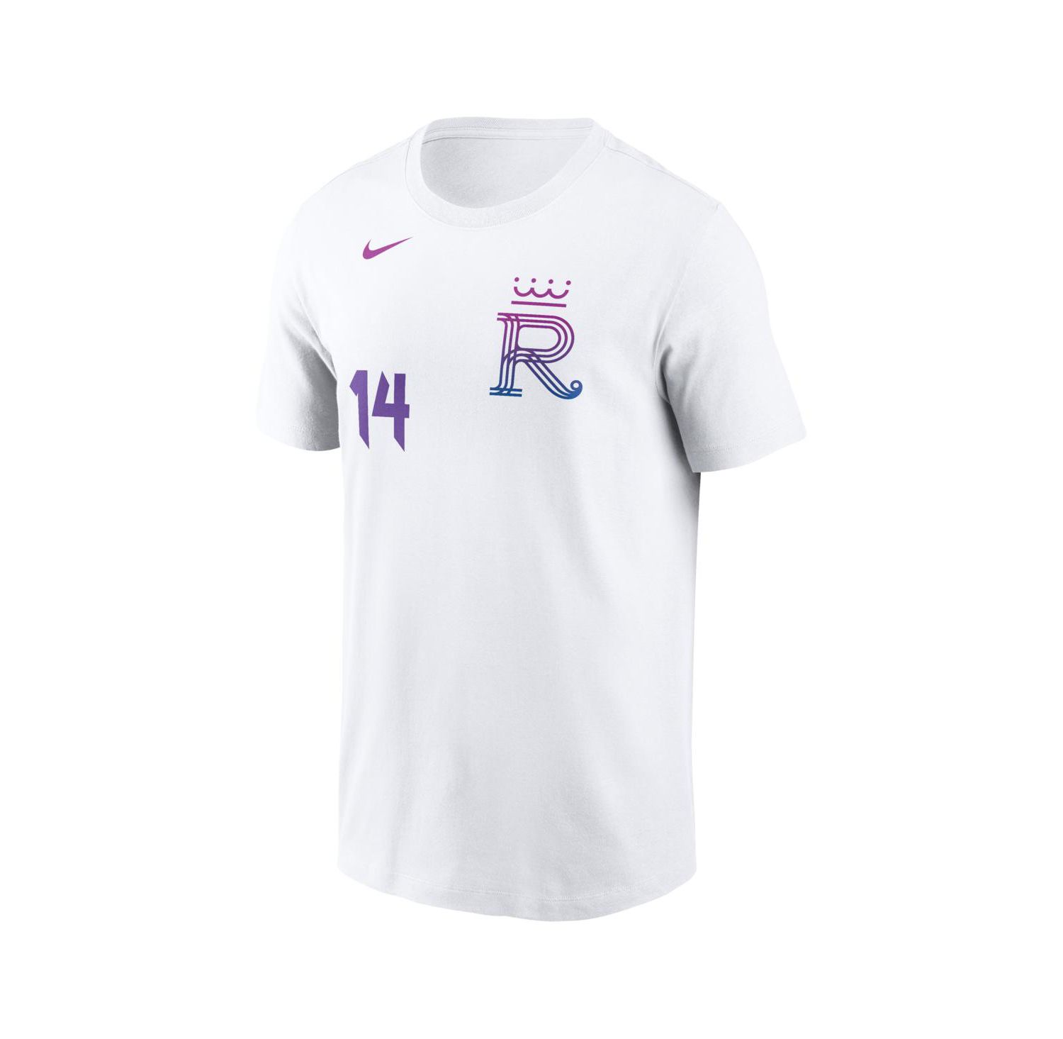 Men's Jac Caglianone White Kansas City Royals 2026 City Connect Name & Number T-Shirt