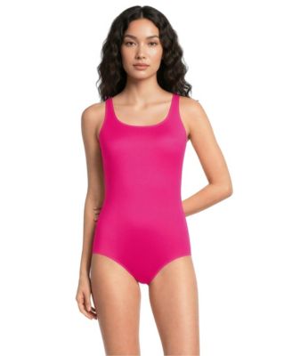 Women's Tugless Low Leg One Piece Swimsuit