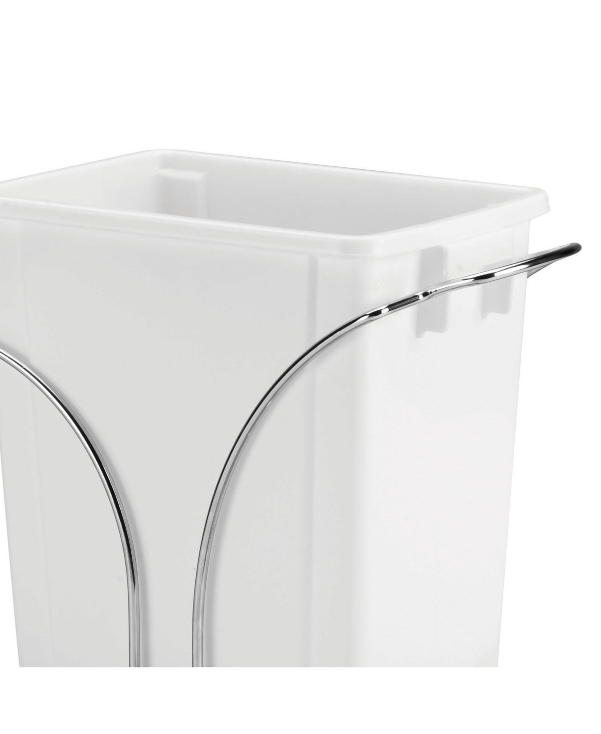 Household Essentials Glidez Steel Pull-Out Double 9 Gallon Plastic Trash Cans