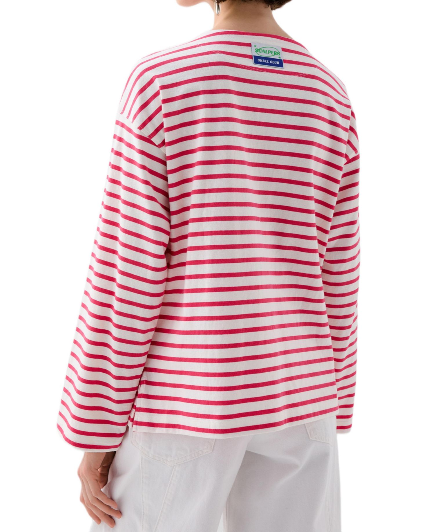 Women's Stripes Label Ls Tee