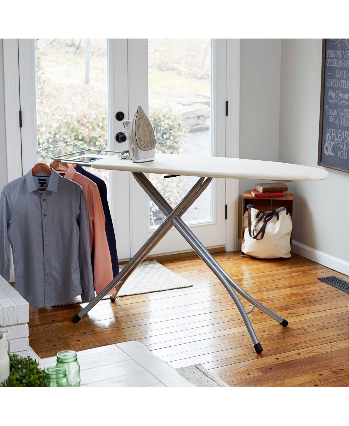Household Essentials Wide Mega Ironing Board 4-Leg, Frame
