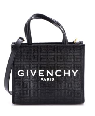 Mini G-Tote 4G Embossed Coated Canvas