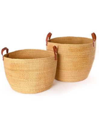 Nesting Storage Baskets, Set of 2