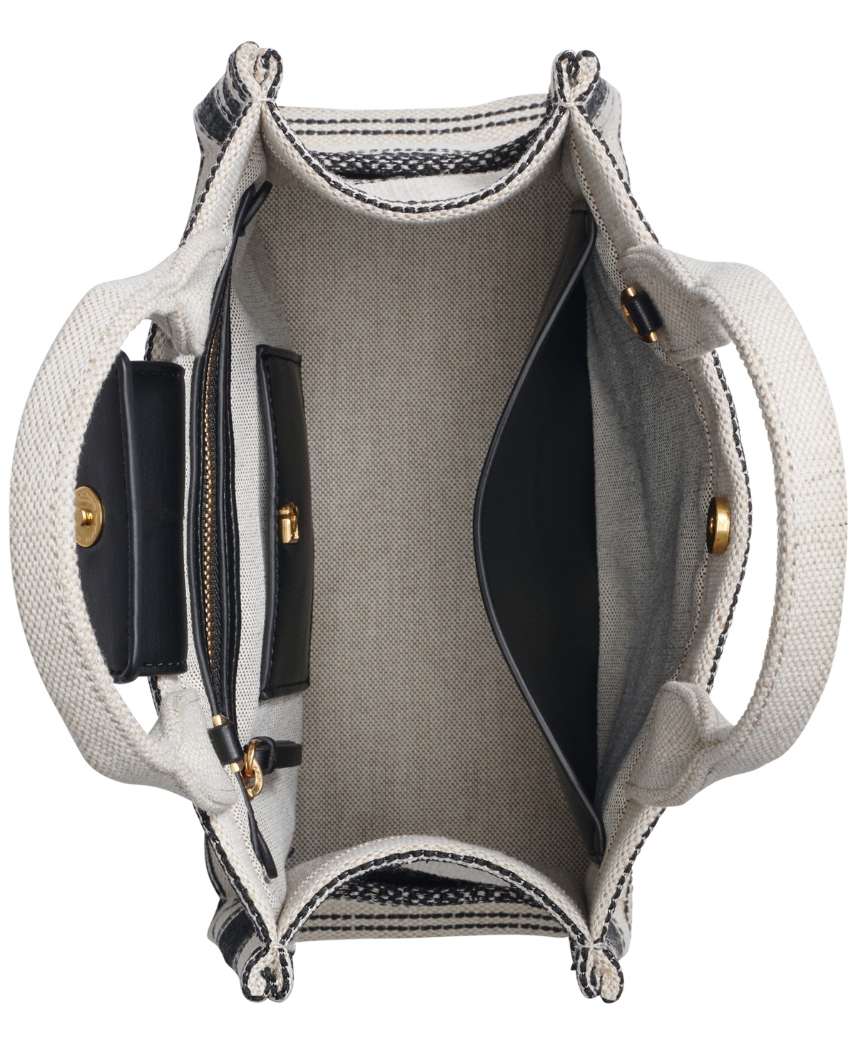 Donna Karan New York Merino Cotton Small Tote Handbag