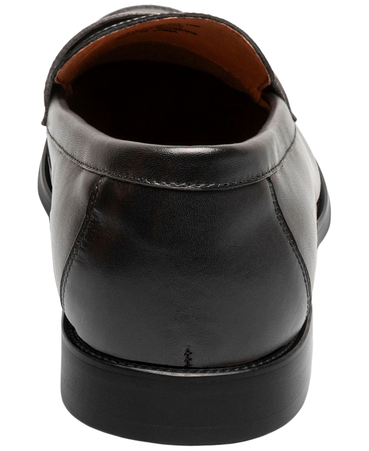Мужские лоферы Florsheim Ruvo Moc-Toe Penny Loafers, цвет: Чёрный — фото 3