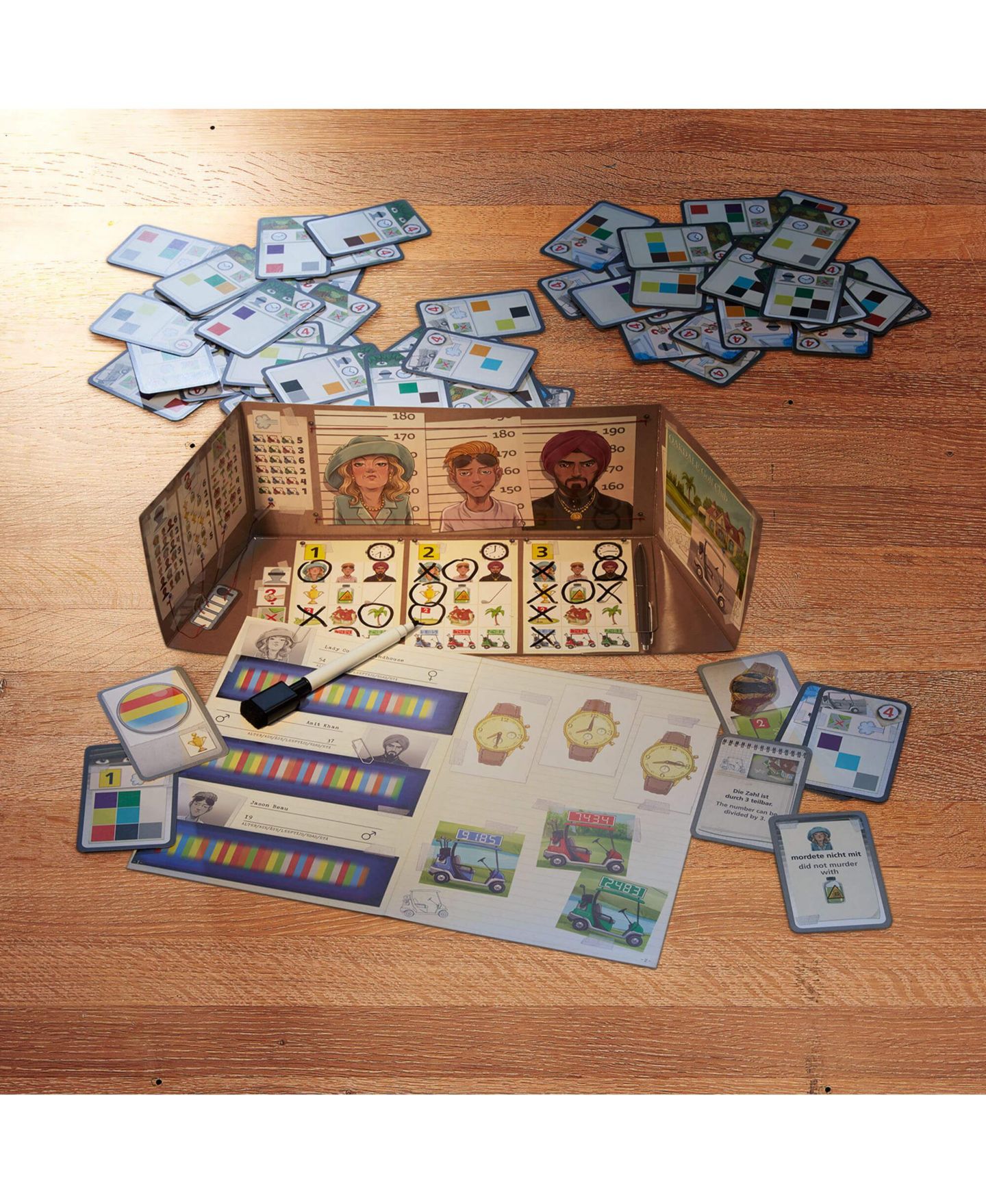 Детективная настольная игра Haba The Key: Murder at The Oakdale Club, от 8 лет — фото 3
