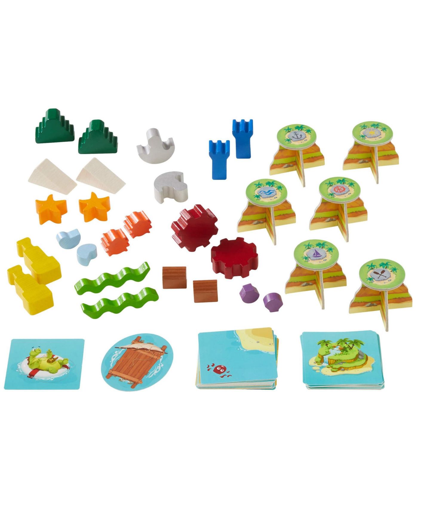Детская игрушка Haba Flotsam Float - Island Hopping, Wreckage Piling Stacking and Balancing Game for Ages 6+ — фото 6
