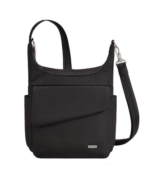 Женская сумка Travelon Anti-Theft Classic Messenger, цвет: Чёрный
