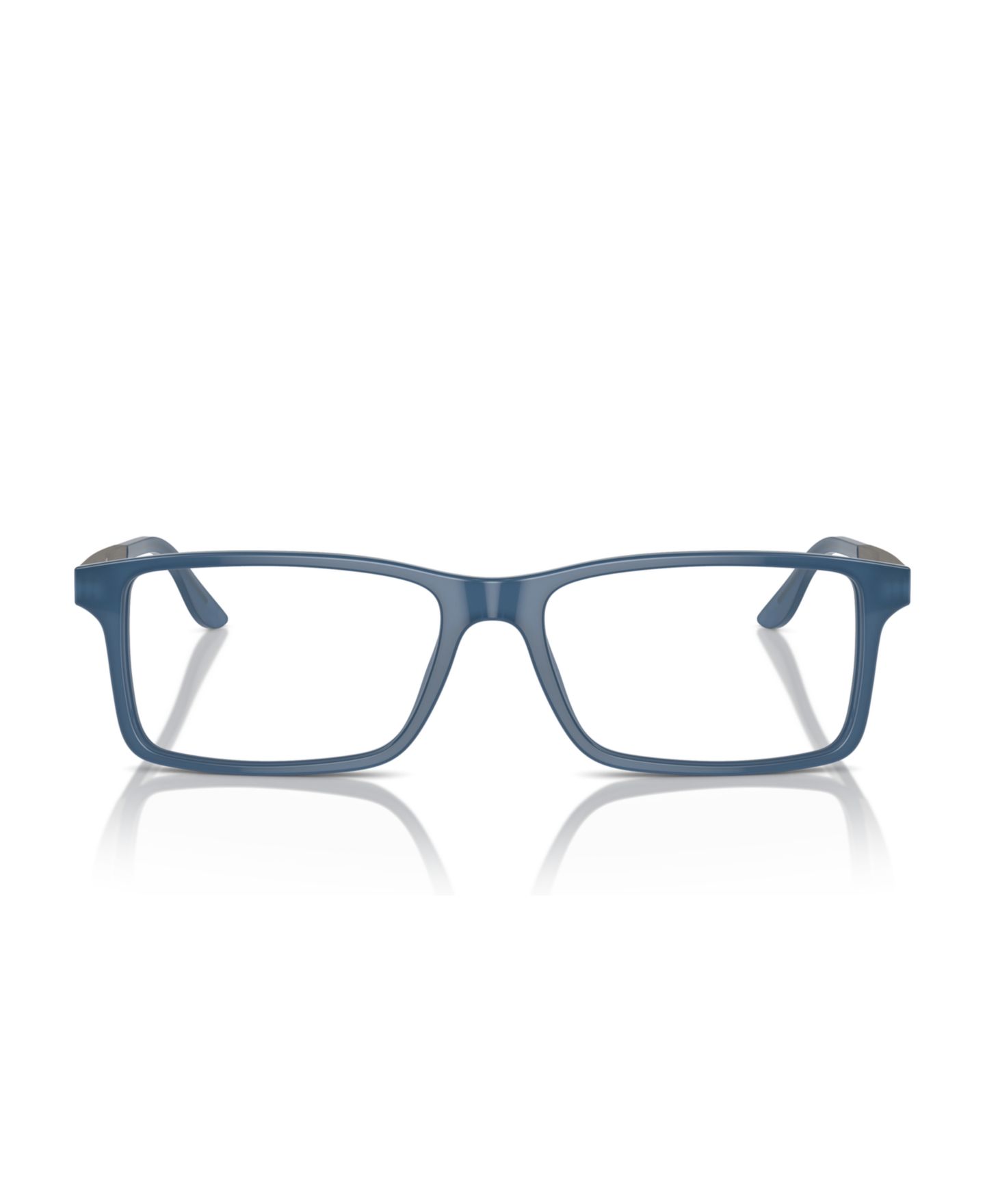 Мужские очки Ralph Lauren Rectangle Eyeglasses, RL6128, цвет: Тёмно-синий синий — фото 2