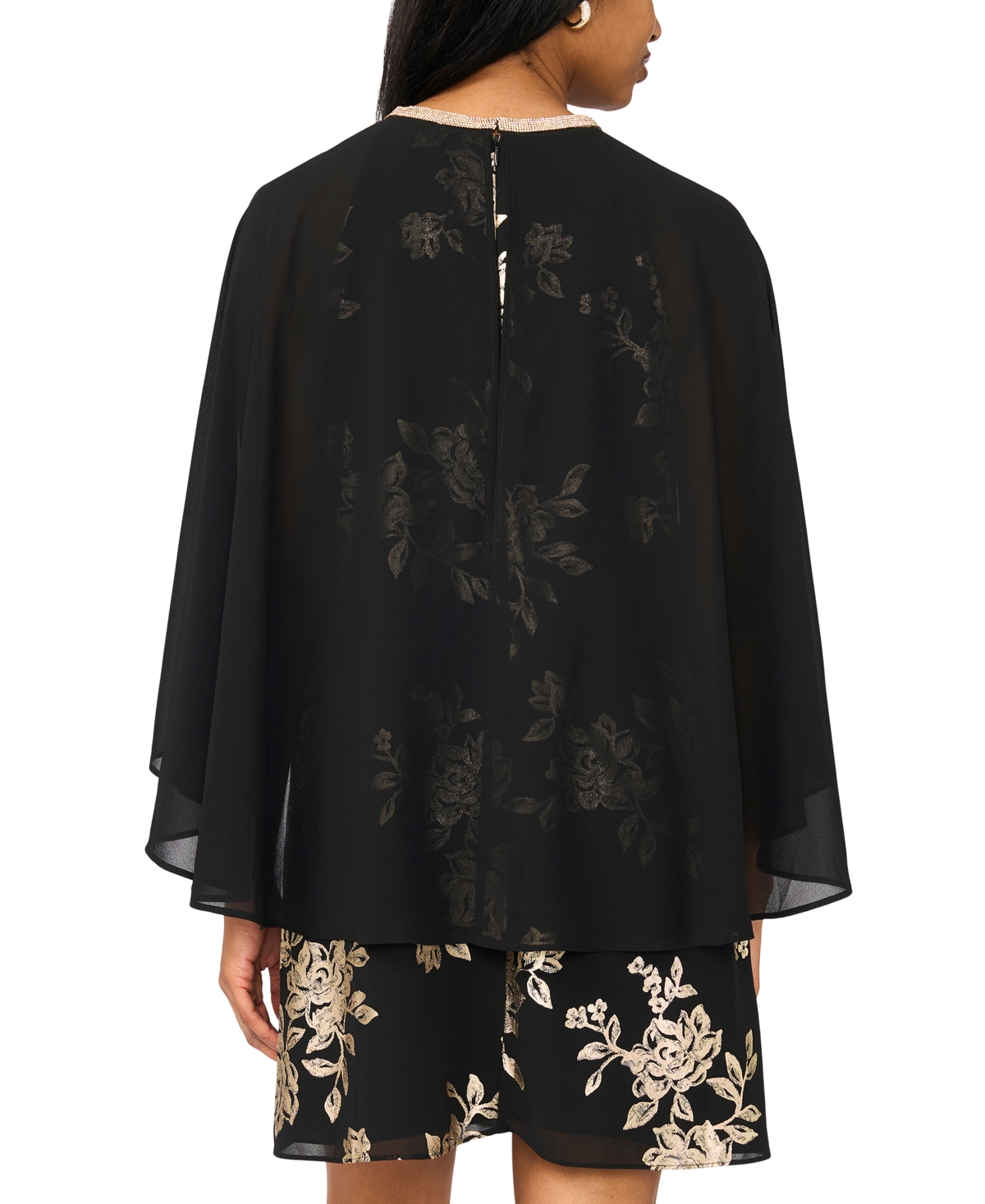 Msk Women's Printed Short Dress