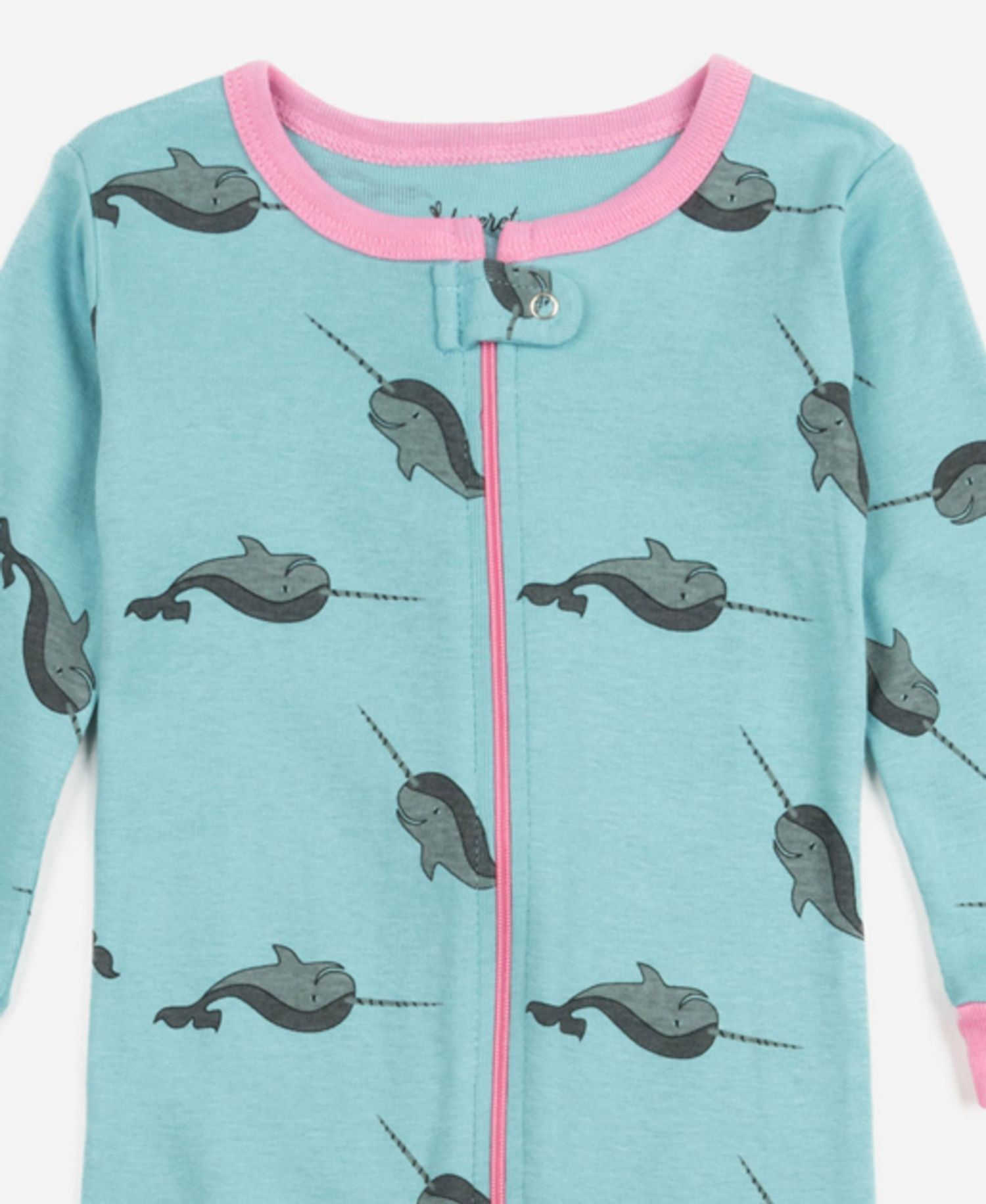 Baby Girls Matching Family One-Piece Cotton Sleep 'n Play Footed Pajamas - Animals and Wildlife Prints