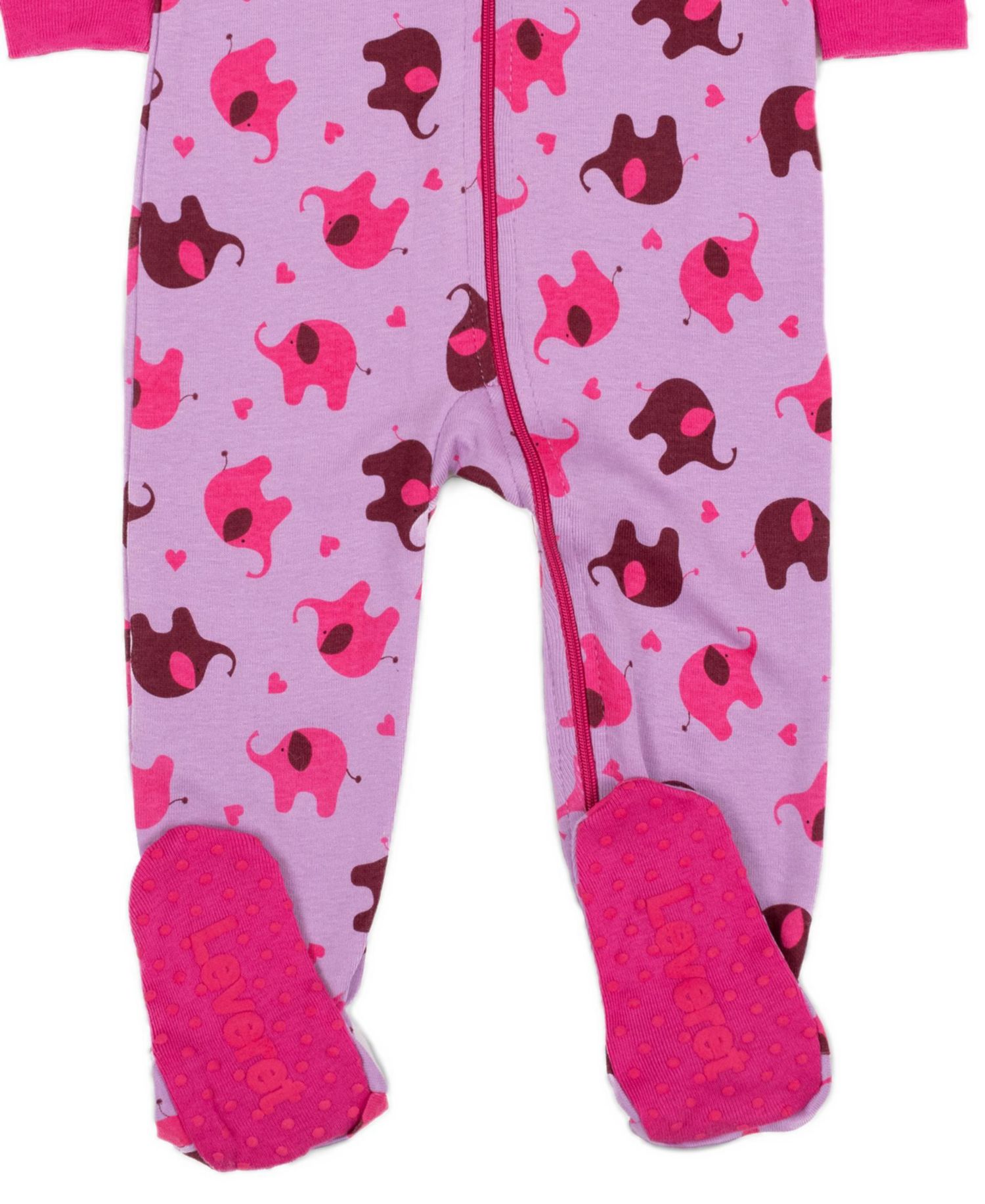 Baby Girls Matching Family One-Piece Cotton Sleep 'n Play Footed Pajamas - Animals and Wildlife Prints