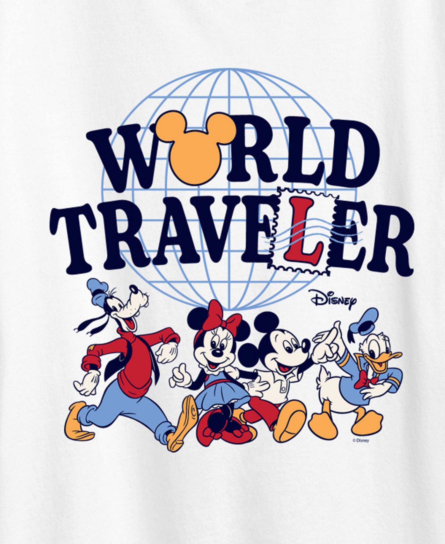 Plus Size Disney World Traveler Short-Sleeve Graphic T-Shirt