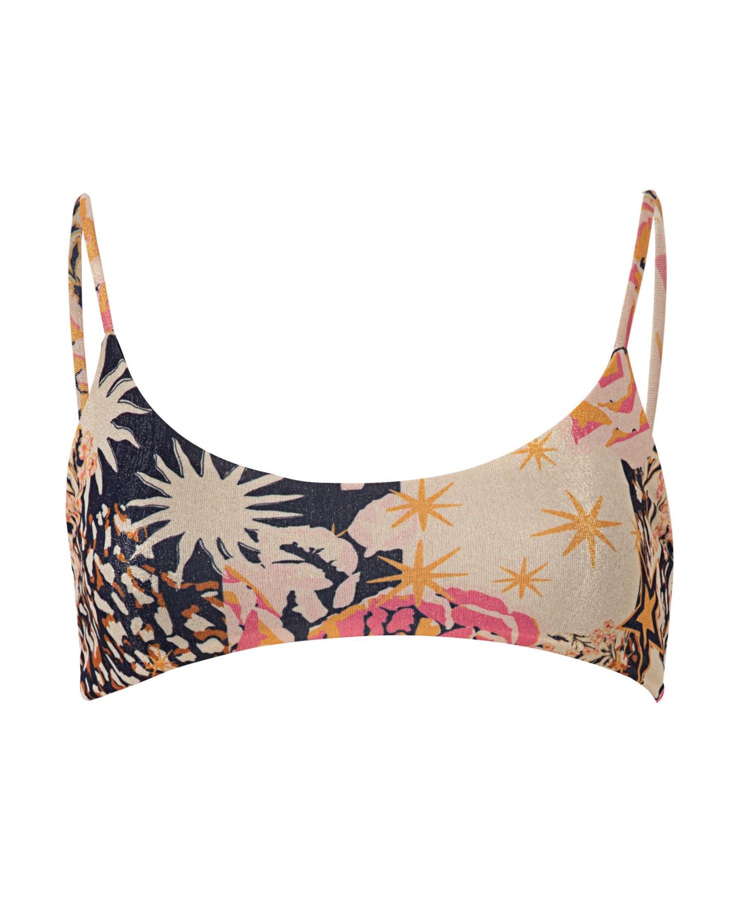 Women's Patchwork Rose Micah Bikini Top