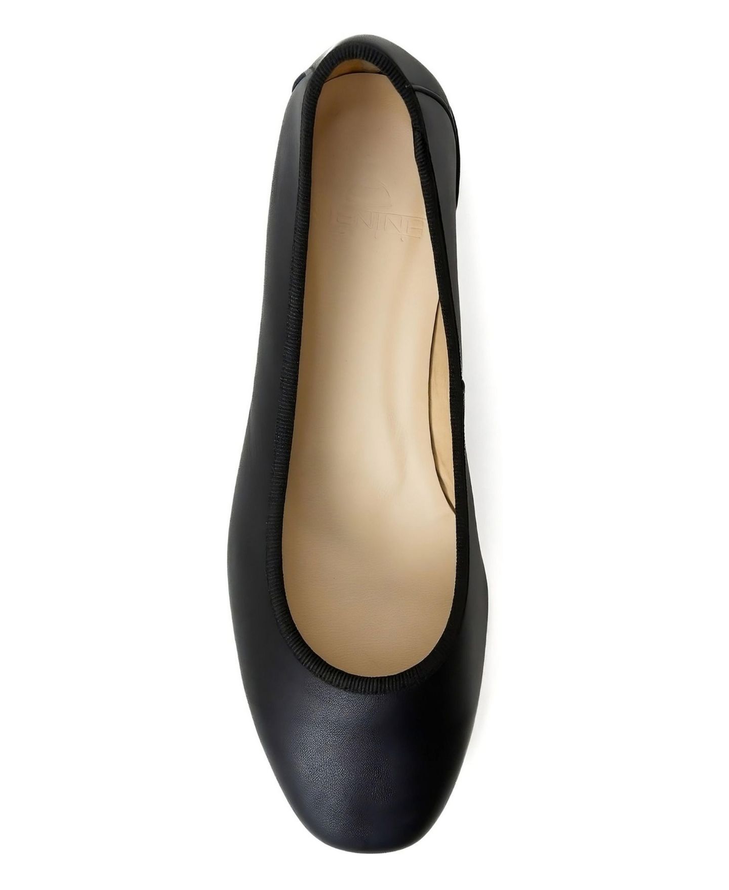 Женские балетки Menina Step Isa Leather Ballet Flat, цвет: Чёрный — фото 3