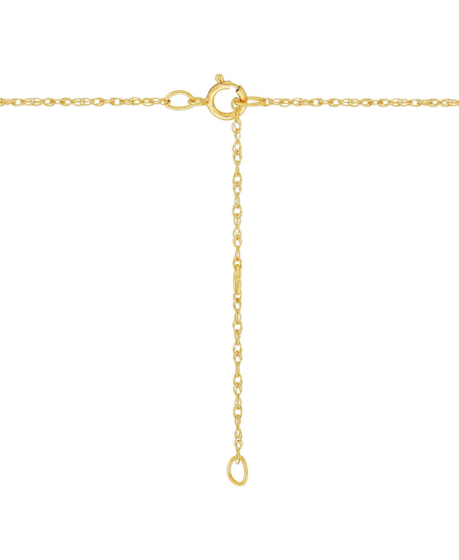 Lab-Grown White Opal (6mm) Heart Pendant Necklace in 10k Yellow Gold with Gold-Filled Chain (Also Available in Pink Opal & Blue Opal)