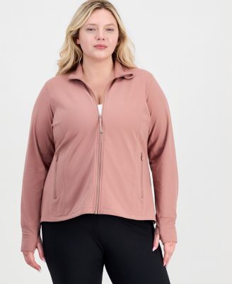 Plus Size Studio Full-Zip Jacket
