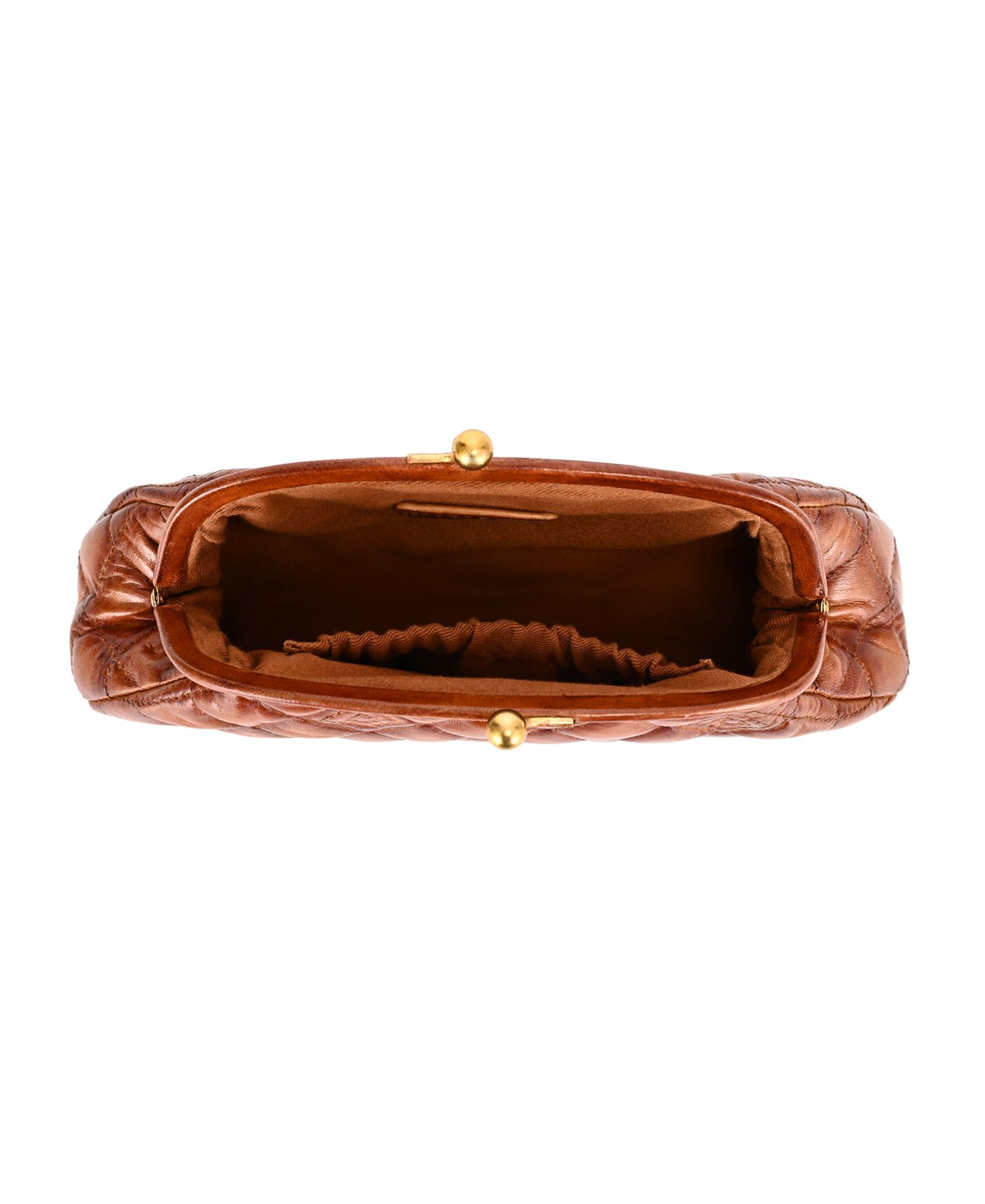 Petunia Quilted Mini Beauty Clutch Handbag