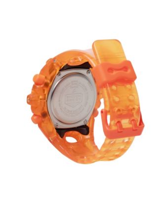 G-Shock Men's Japanese Quartz Analog Digital Orange Resin Watch
