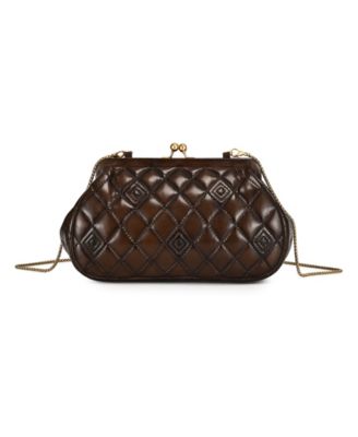 Petunia Small Quilted Leather Crossbody Handbag