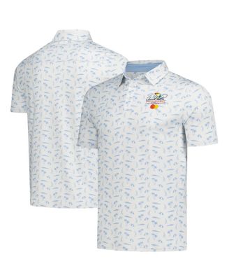 Men's Cream Arnold Palmer Invitational Polo Shirt
