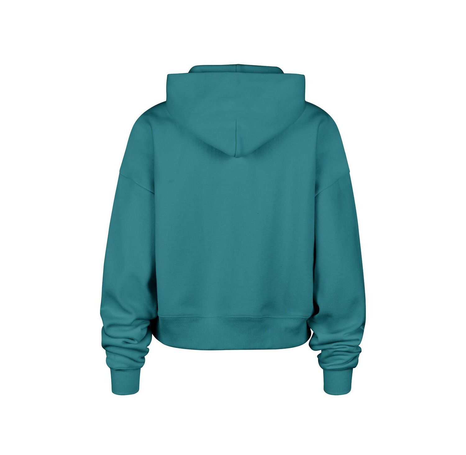 Women's Teal Atlanta Braves Contemporary Basics Anderson Foundation Hoodie