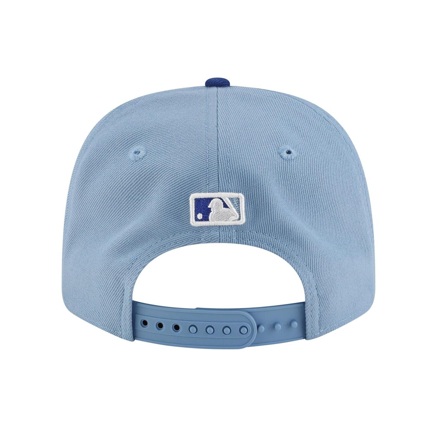 Men's White/Light Blue Kansas City Royals Player Replica 9SEVENTY Adjustable Hat