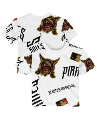Toddler White Pittsburgh Pirates 2026 City Connect Game Day T-Shirt