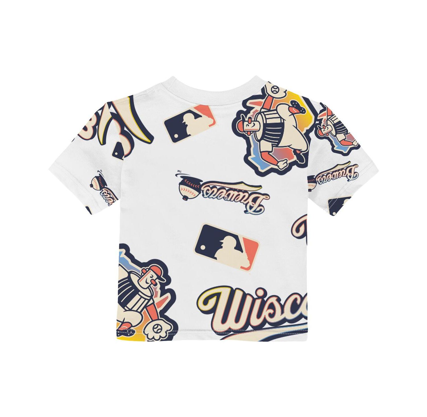 Baby Boys and Girls White Milwaukee Brewers 2026 City Connect Game Day T-Shirt