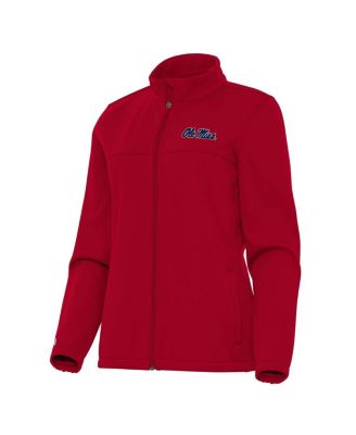 Women's Red Ole Miss Rebels Links 2 Golf Full-Zip Jacket