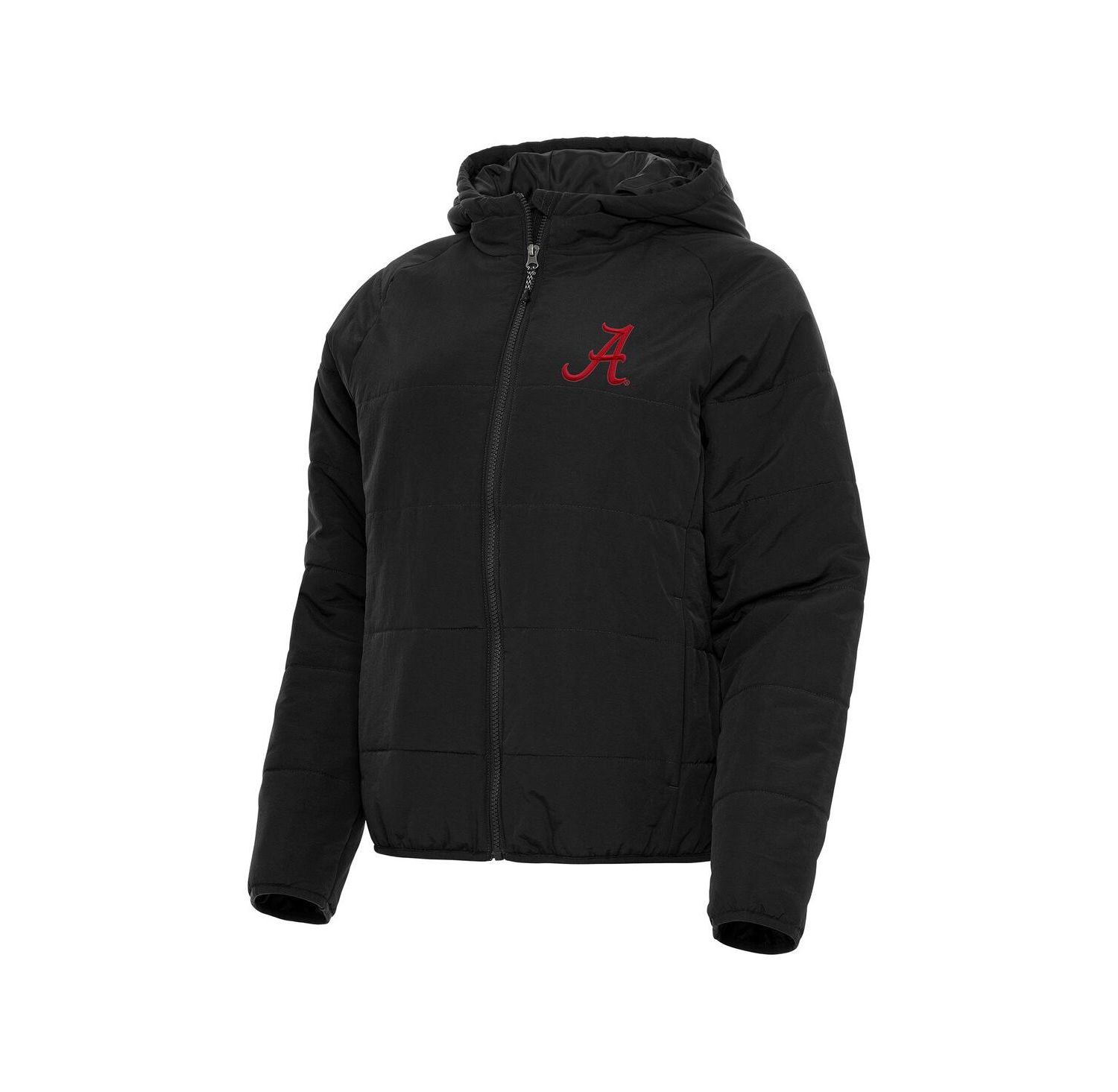 Women's Black Alabama Crimson Tide Universe Full-Zip Puffer Jacket