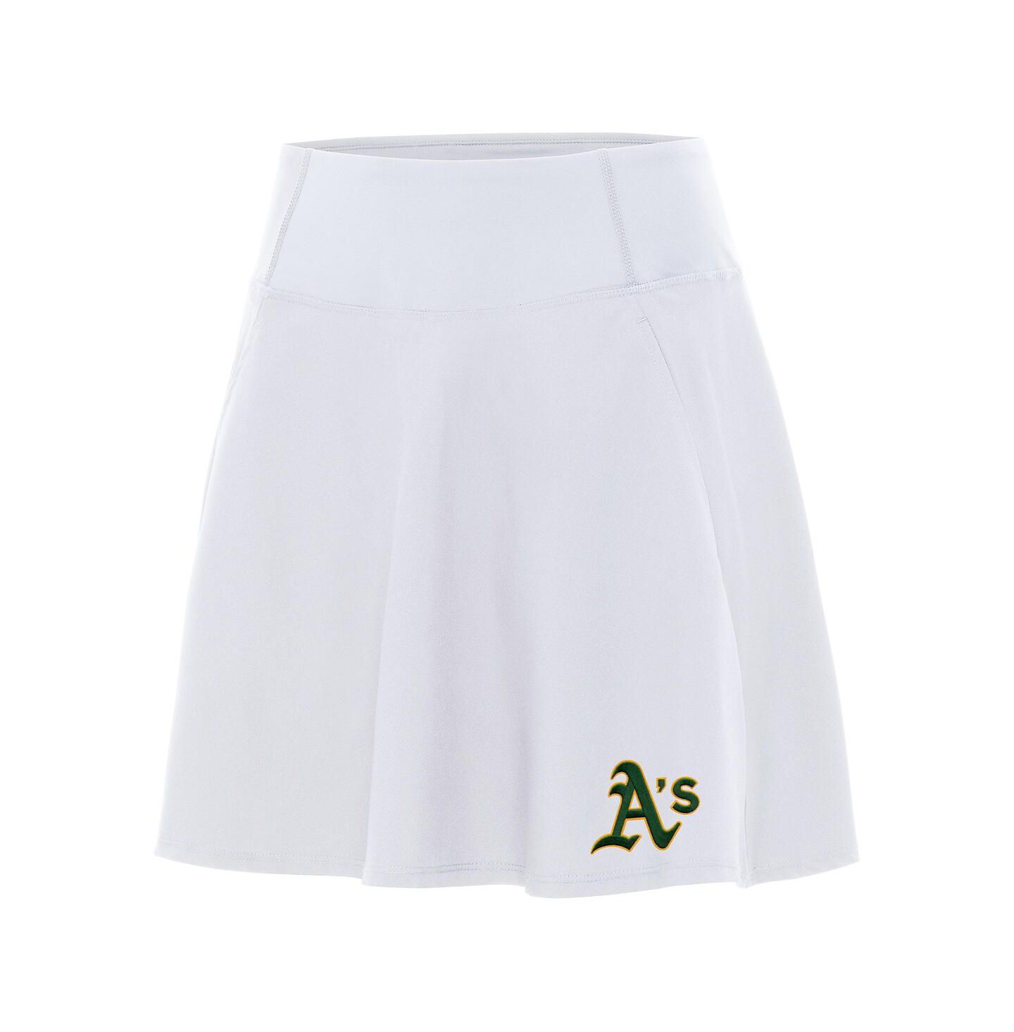 Женская юбка-шорты Antigua White Athletics Chip Skort — фото 1