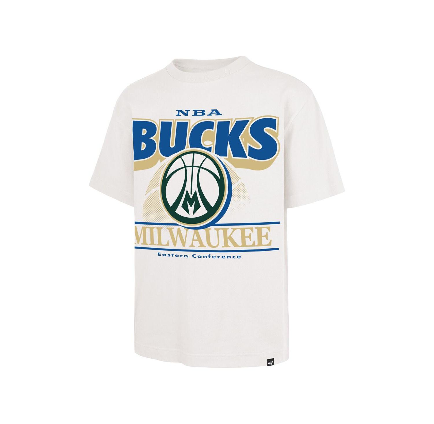 Men's White Milwaukee Bucks City Edition Shifty Foundation T-Shirt