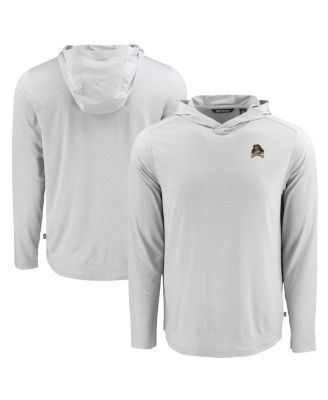 Men's Gray ECU Pirates Coastline Epic Comfort Eco Long Sleeve Hoodie T-Shirt