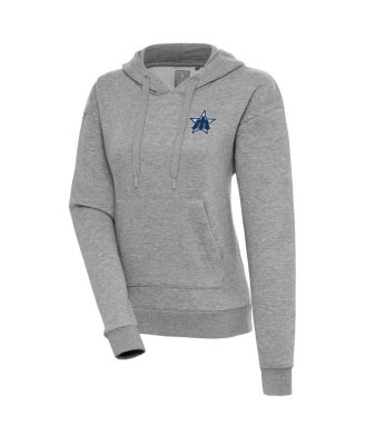 Women's Heather Gray Seattle Mariners Cooperstown Victory Pullover Hoodie