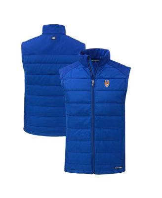 Men's Royal New York Mets Evoke Hybrid Eco Softshell Full-Zip Vest