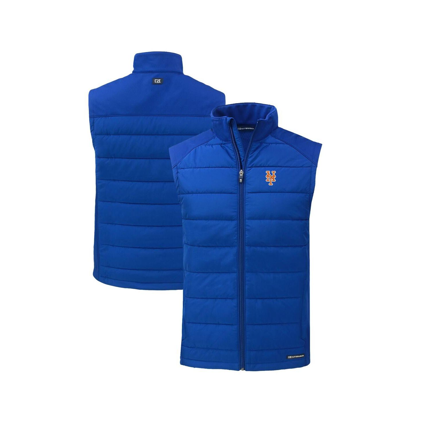 Men's Royal New York Mets Evoke Hybrid Eco Softshell Full-Zip Vest