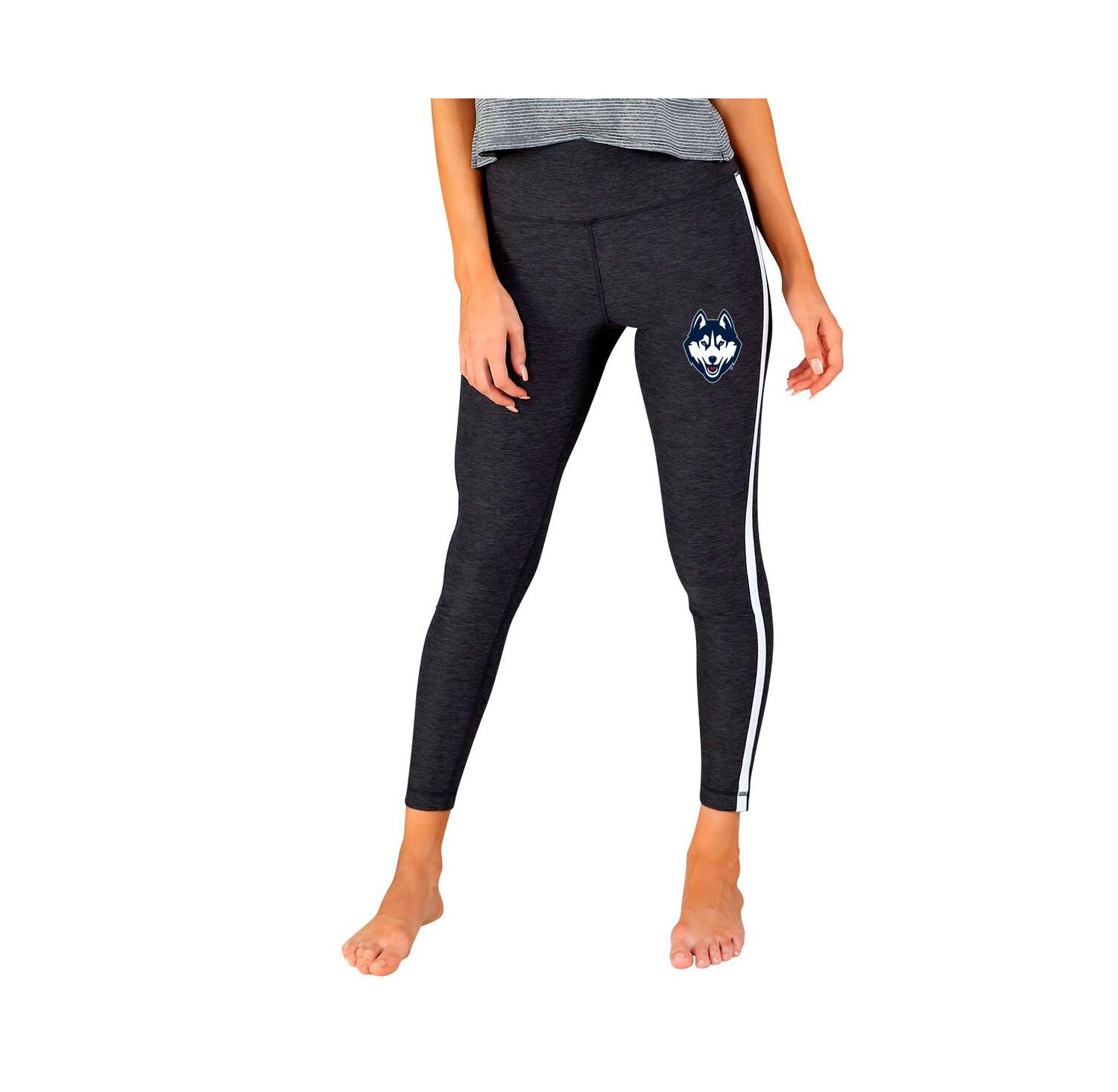 Women's Charcoal UConn Huskies Centerline Knit Leggings