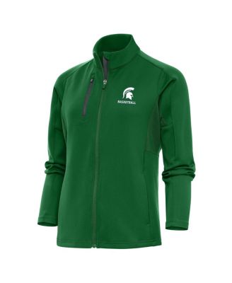 Women's Green Michigan State Spartans Basketball Generation Full-Zip Jacket