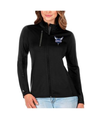 Women's Black Charlotte Hornets Generation Full-Zip Jacket