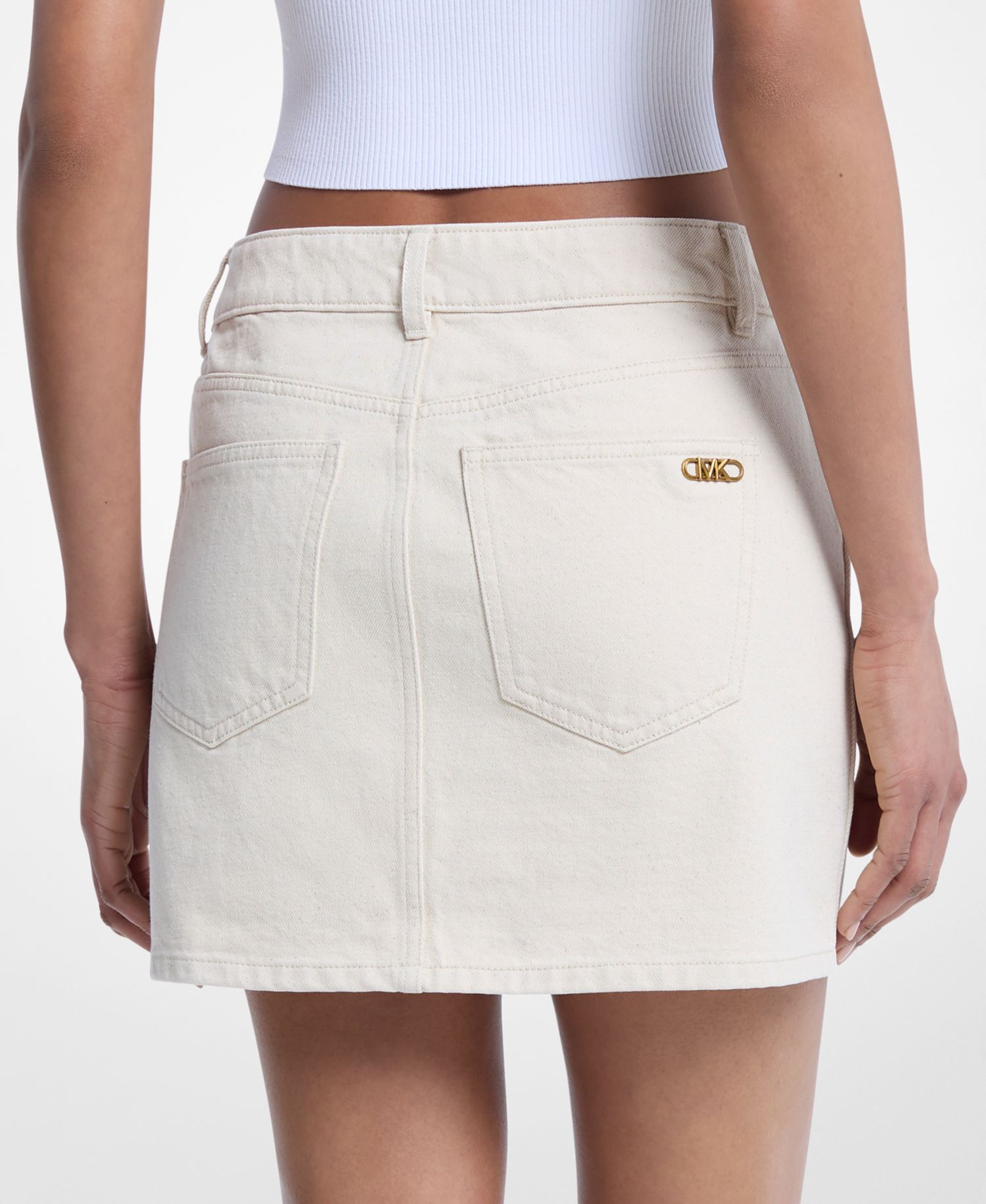 Women's Logo Denim Mini Skirt