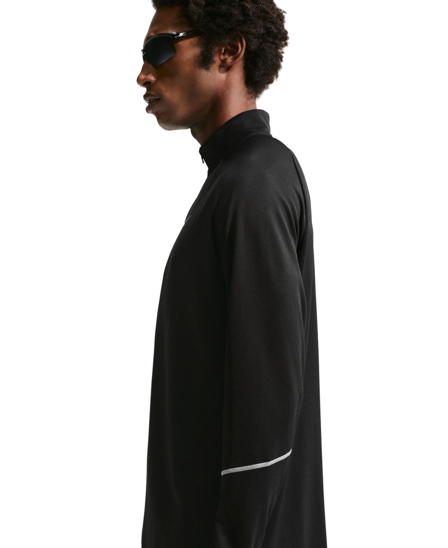 Men's Miler Dri-FIT Quarter-Zip Running T-shirts