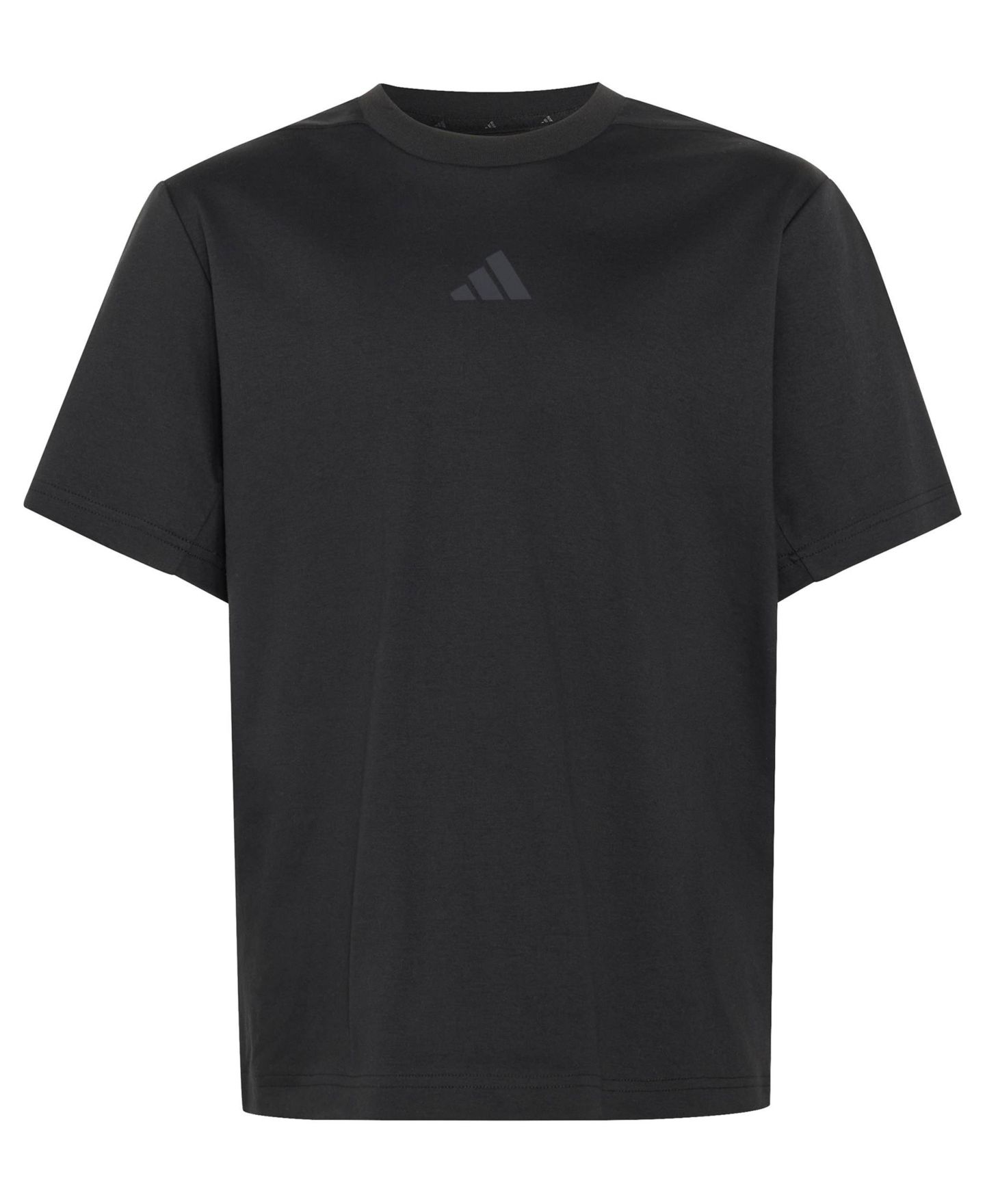 Футболка adidas Z.N.E. Crewneck T-Shirt для мальчиков, цвет: Чёрный / Карбоновый — фото 1
