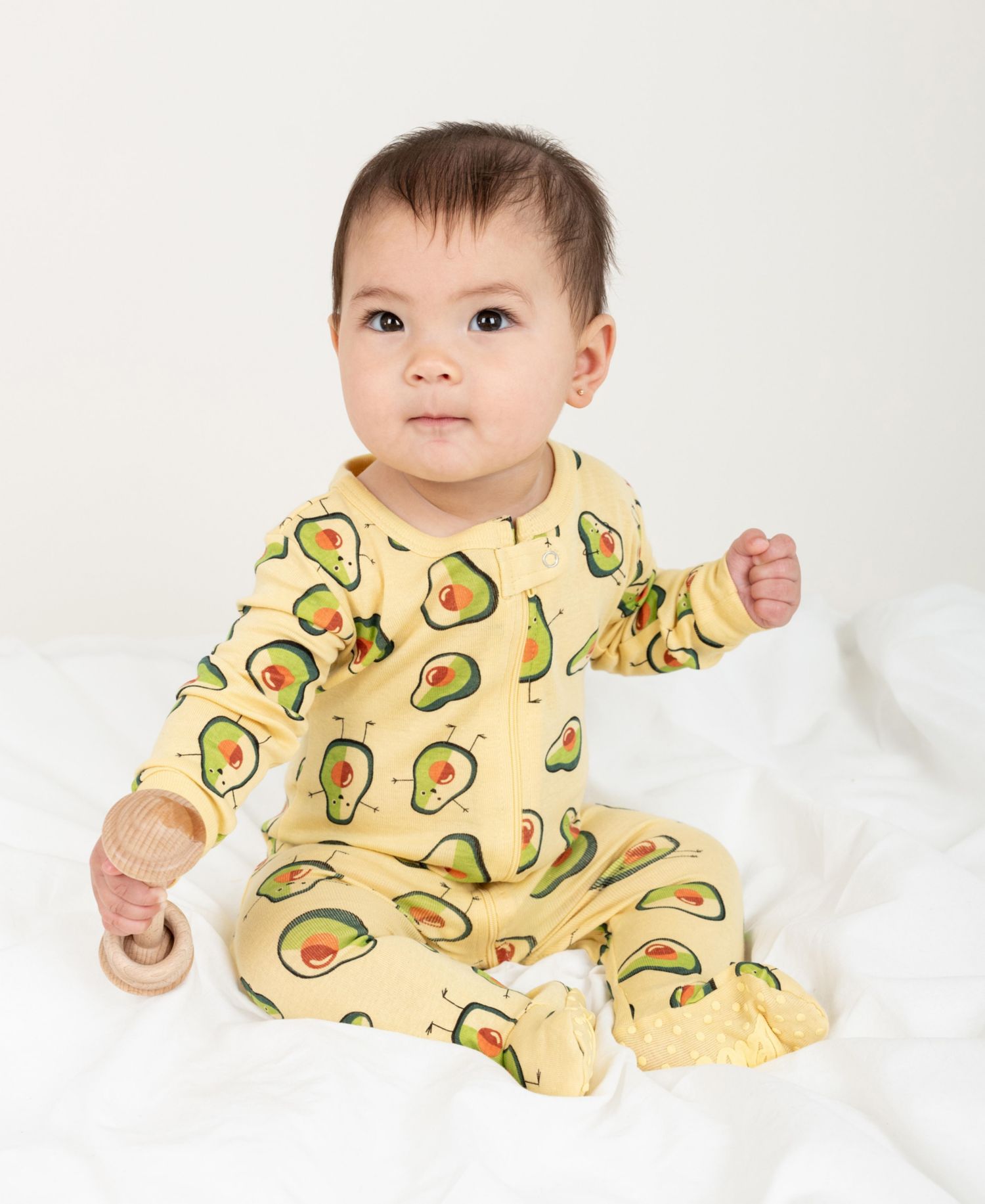 Baby One-Piece Cotton Sleep and Play Footed Pajamas - Novelty Prints