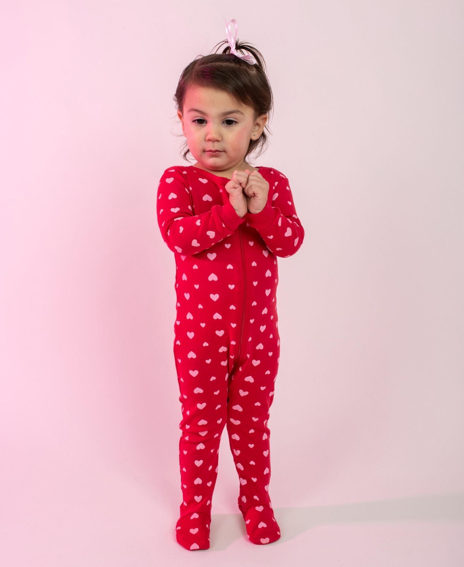 Baby Girls One-Piece Cotton Sleep And Play Footed Pajamas - Cute and Playful Prints