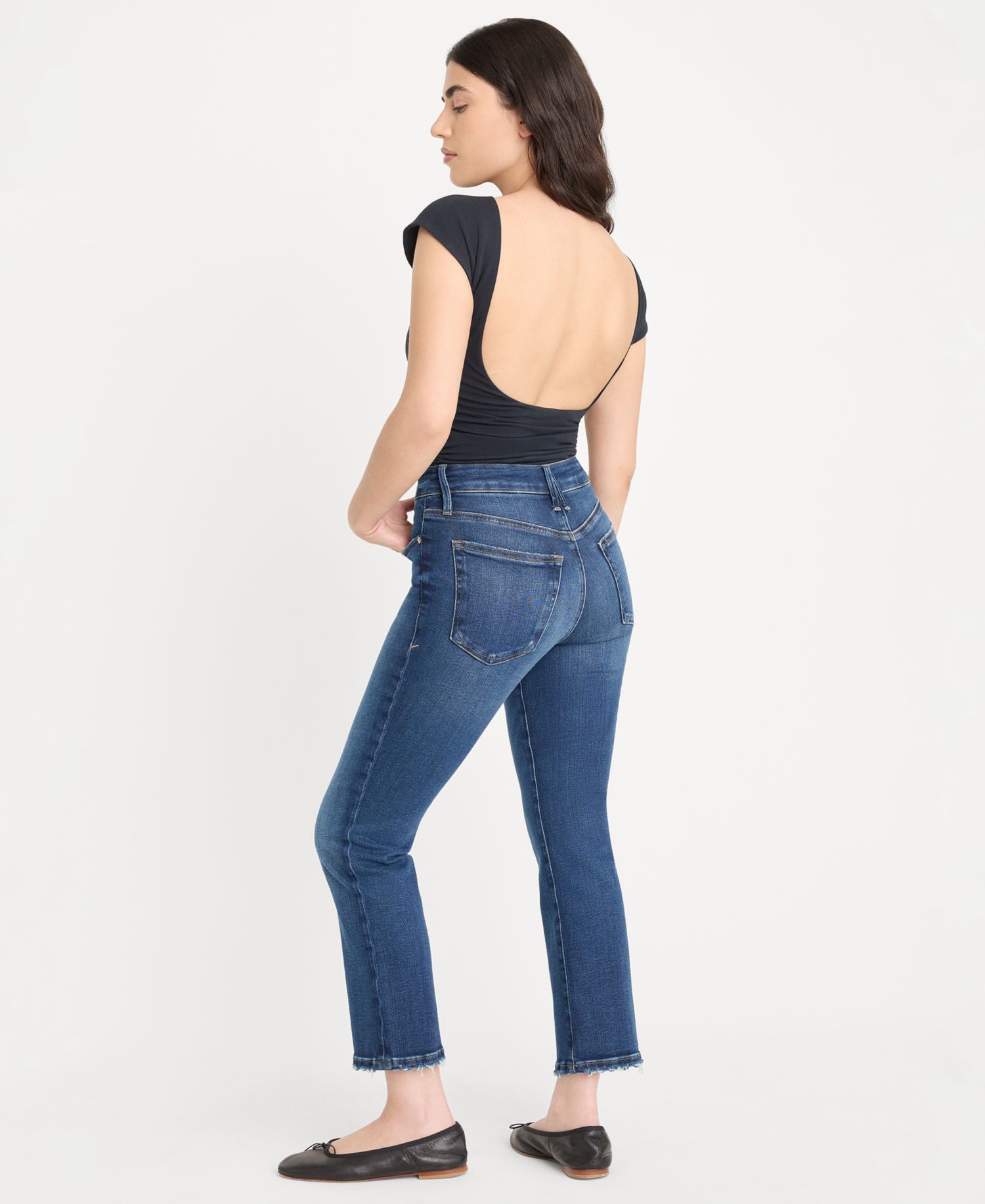 Petite Good Legs Straight Jeans
