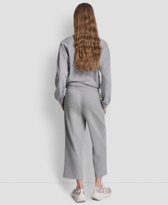 Women's Metallic Bubble Logo Crop Pants