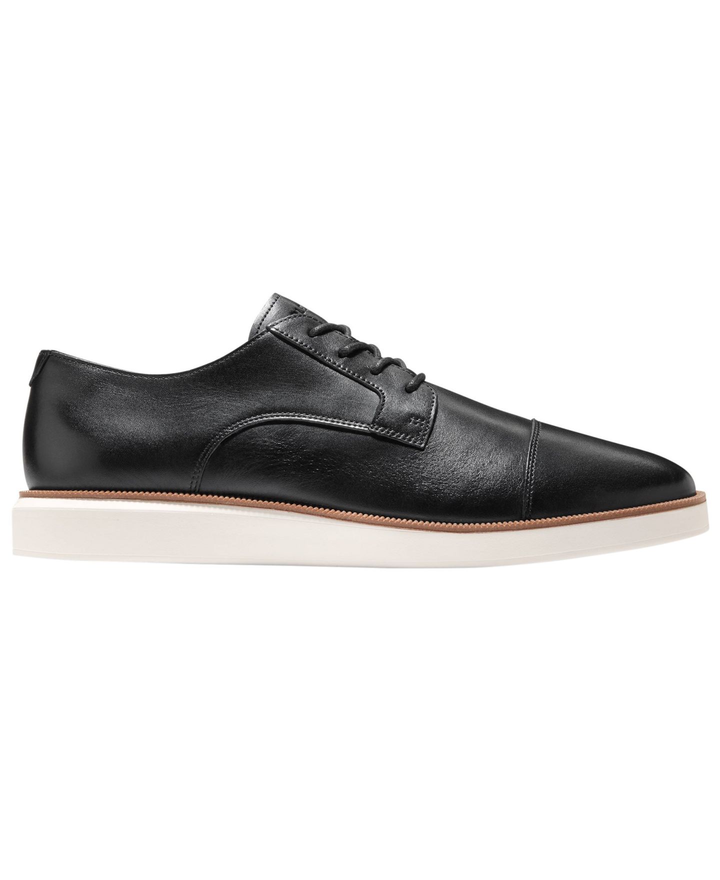 Мужские туфли Cole Haan Cole Hann Davidson Grand Cap-Toe Oxford, цвет: Чёрный, вариант 1 — фото 2