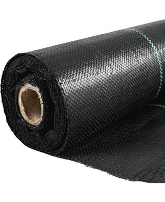 Woven Weed Barrier Landscape Fabric 4.1 oz 20 Year Premium Garden Mat